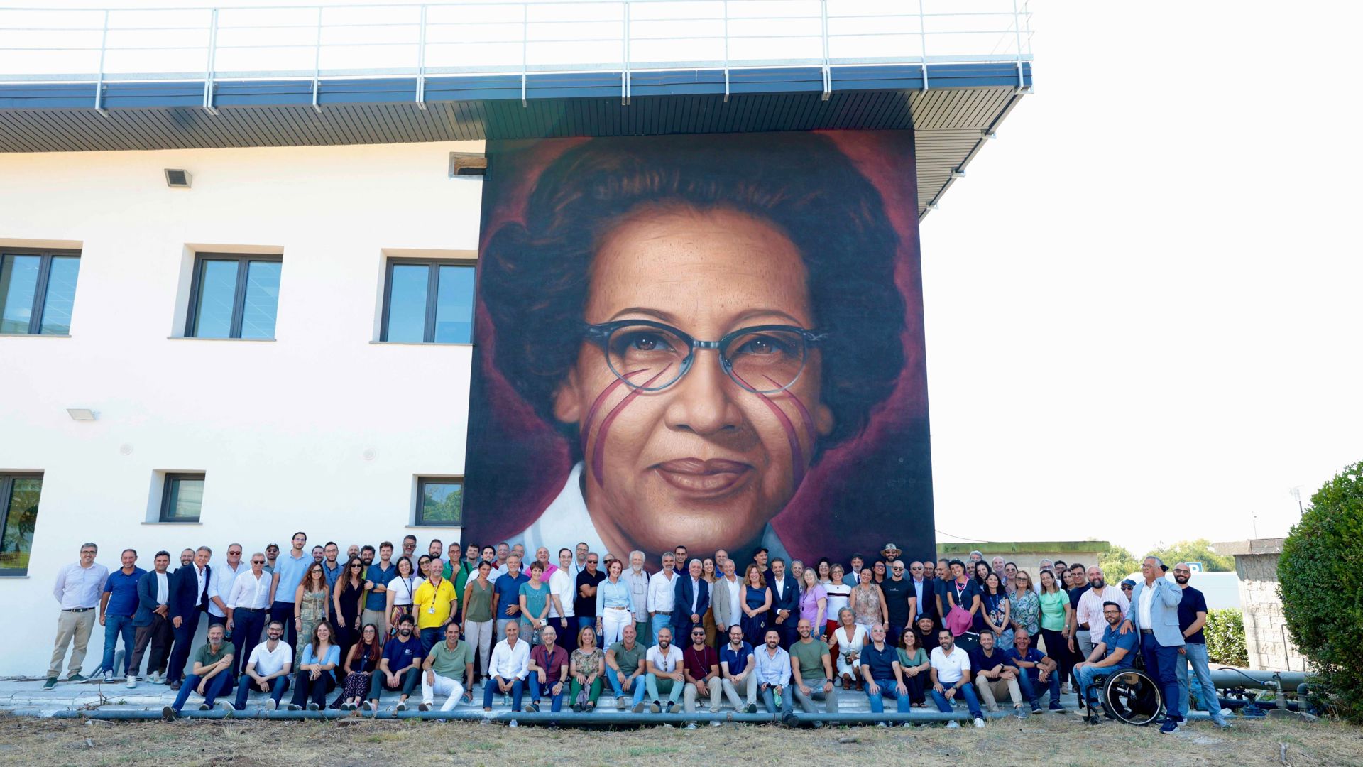 Il Visitor Center del CIRA si arricchisce con il murale di Jorit