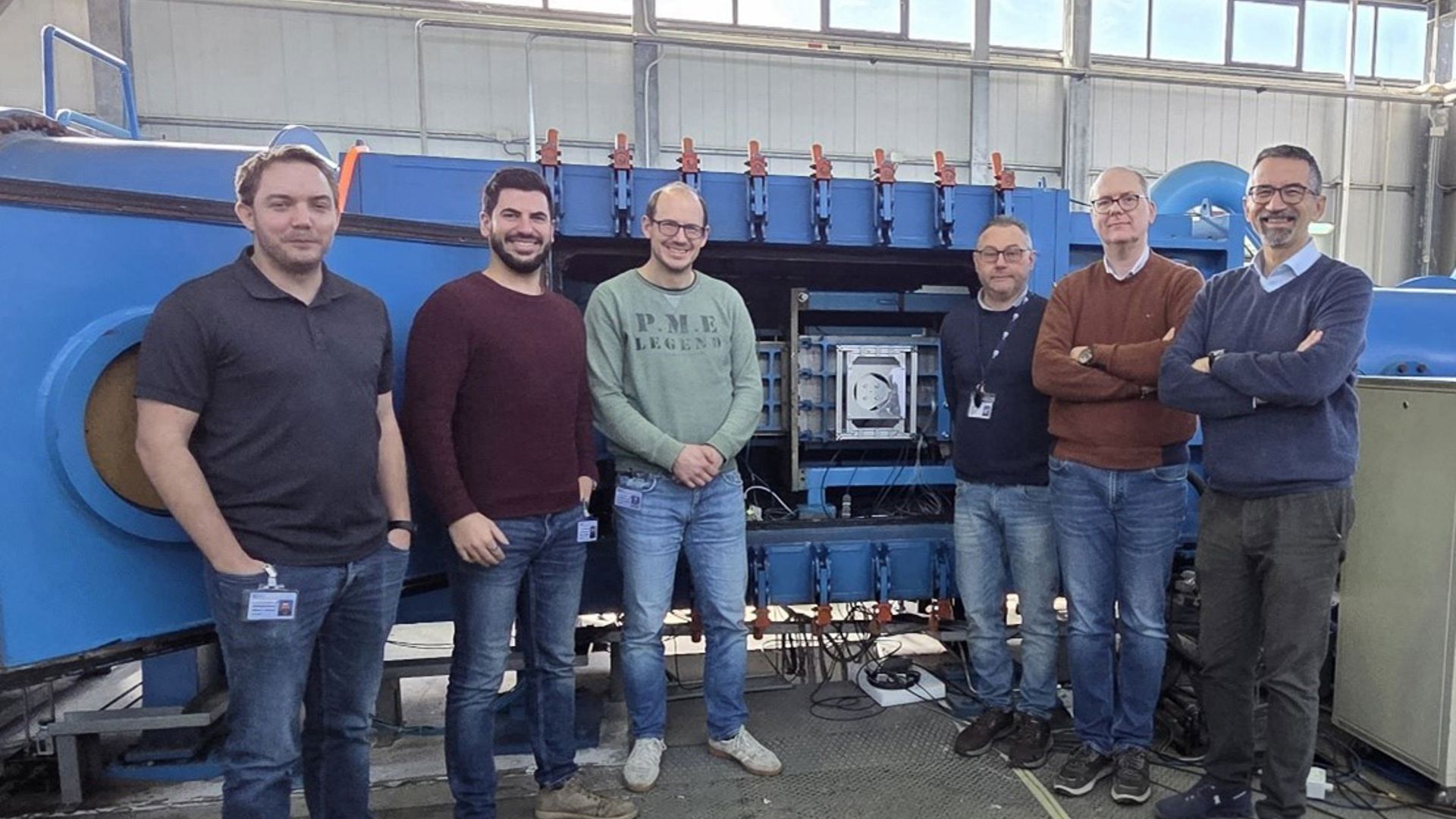 Completata con successo la campagna di prove del progetto UPWing presso la galleria PT1 del CIRA