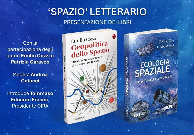 Presentazione dei libri "Geopolitica dello Spazio" e "Ecologia spaziale"