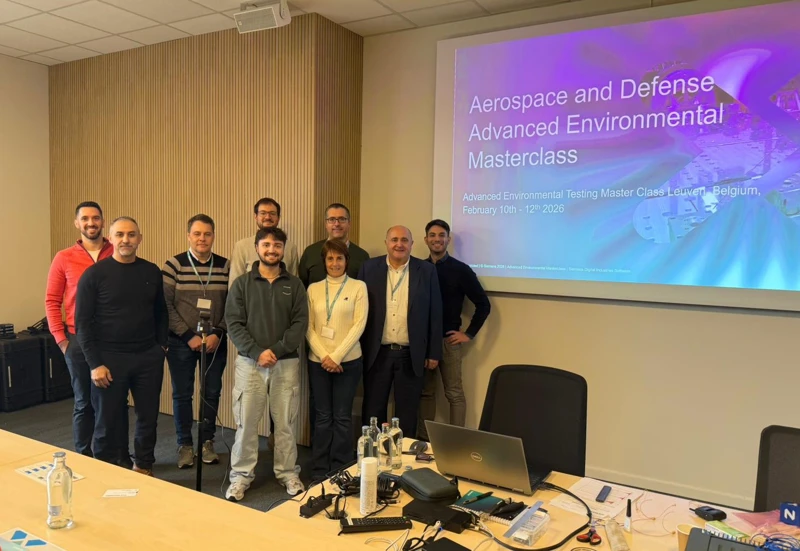 Il Team di Qualifica Spaziale del CIRA alla Advanced Environmental Testing Master Class di Siemens