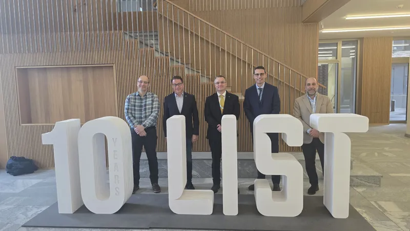 Il CIRA in visita al LIST del Lussemburgo