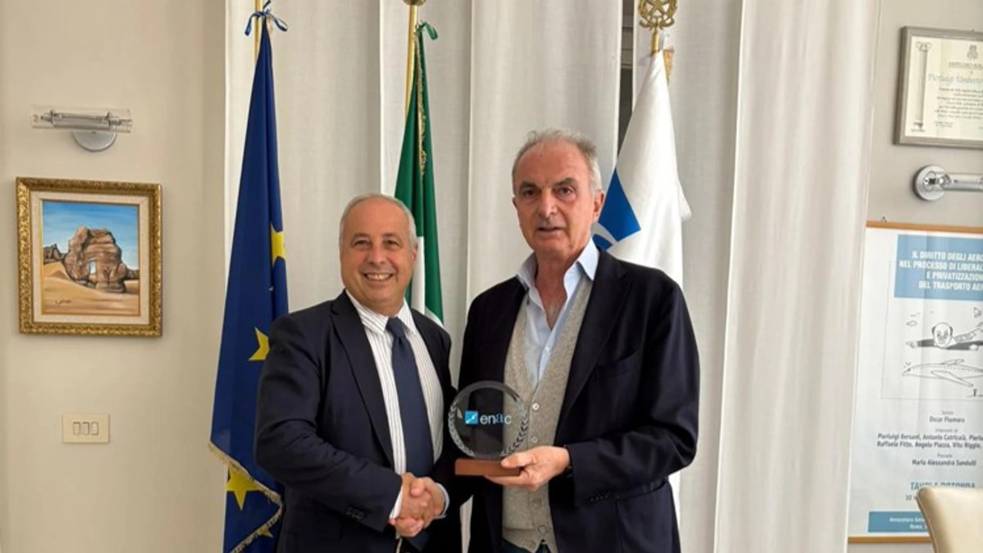 Sinergie per il futuro del volo: incontro tra i vertici di CIRA ed ENAC