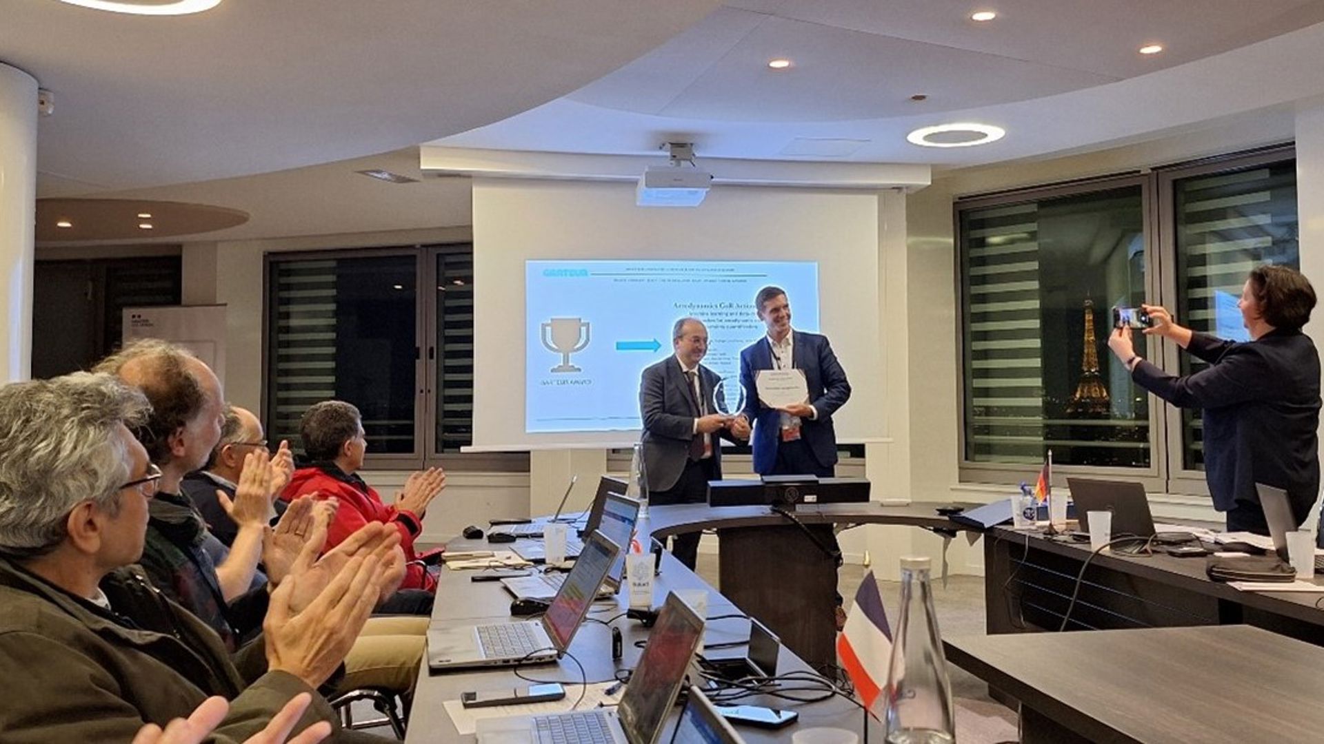 GARTEUR Action Group 60 honored in Paris for excellence in aerodynamic research