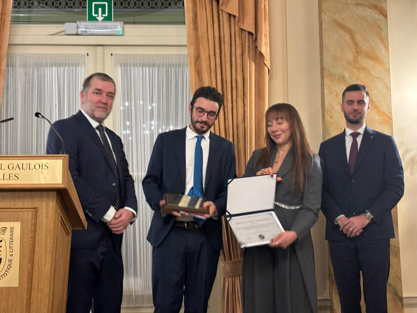 ESRE Best Paper Award 2025: il CIRA sul podio 