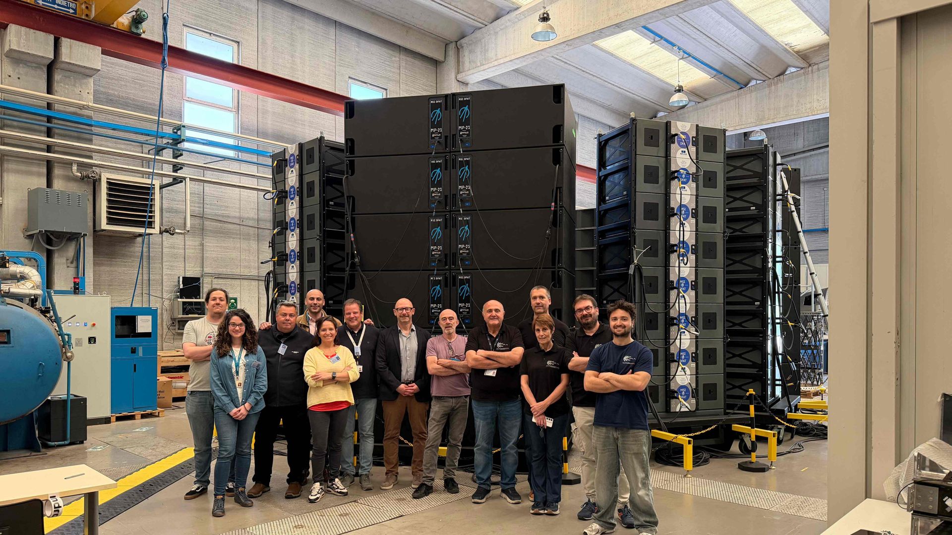 DFAN operativo: completato con successo il primo test acustico al CIRA