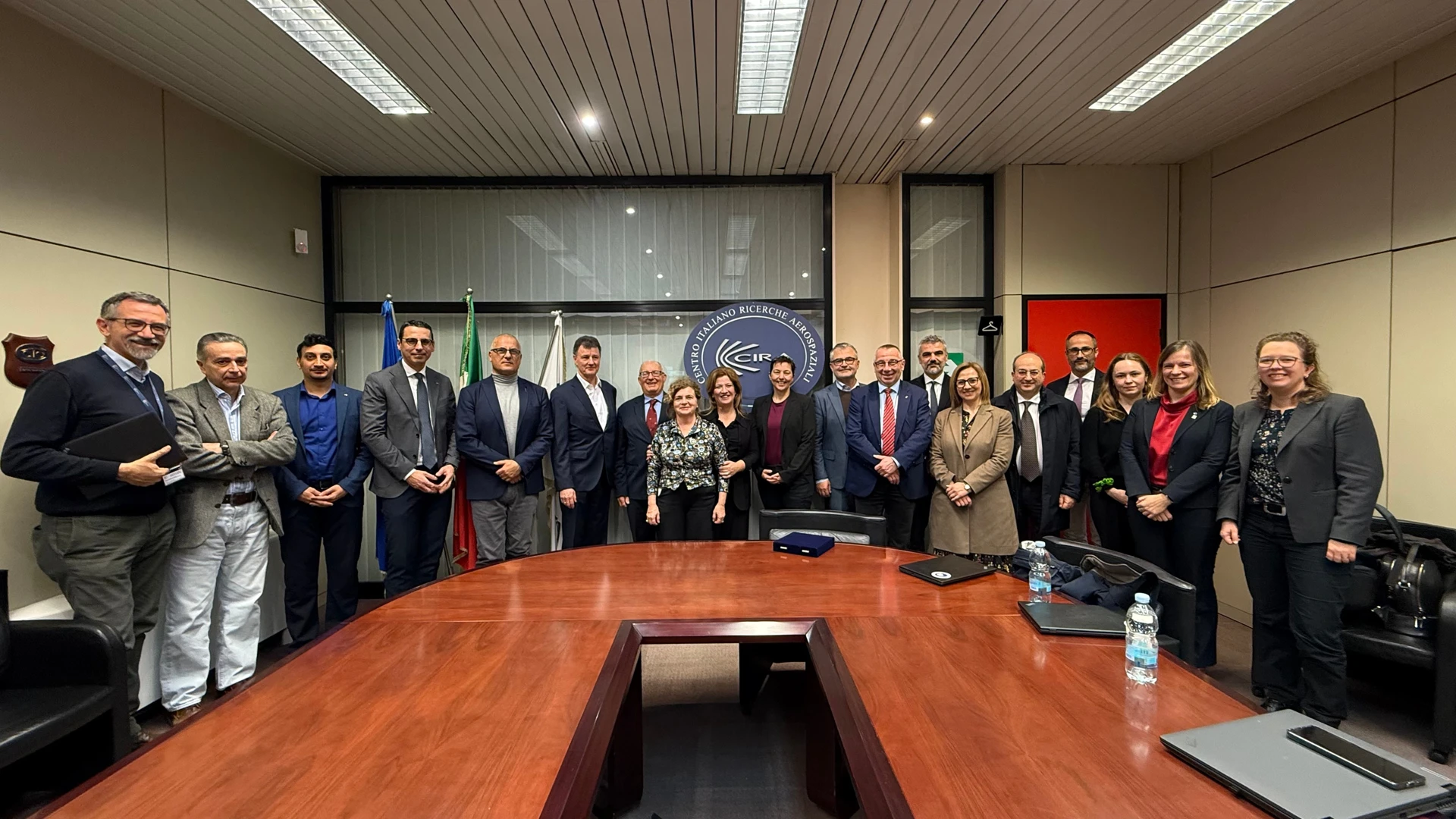 DLR visits CIRA: Italy and Germany strengthen aerospace cooperation 