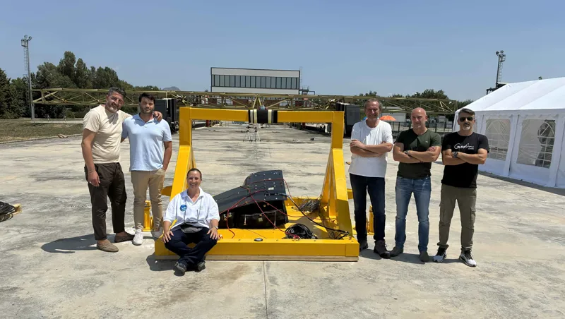 CIRA successfully completes the drop test of the NGCTR-TD demonstrator wing section