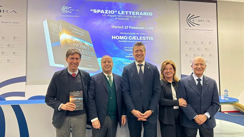 Al CIRA presentato Homo Caelestis, il libro di Tommaso Ghidini