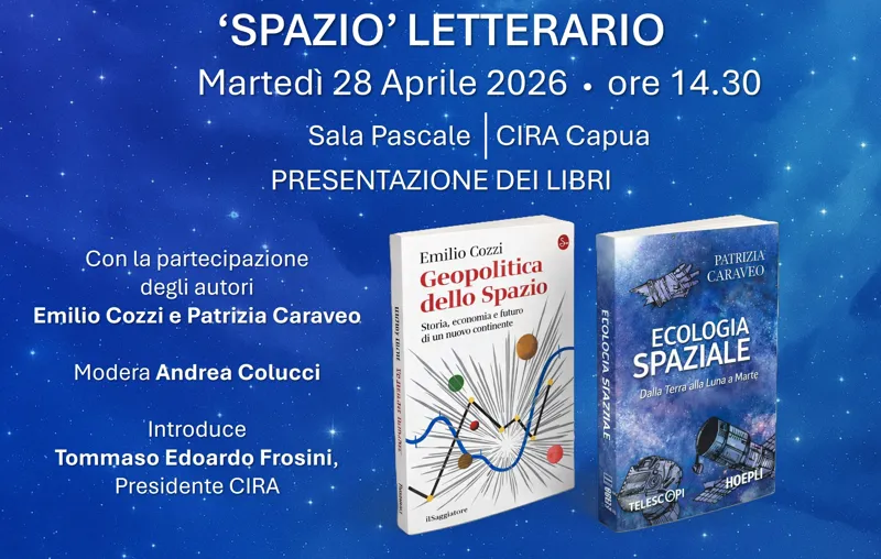 Presentazione dei libri "Geopolitica dello Spazio" e "Ecologia spaziale"